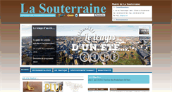 Desktop Screenshot of lasouterraine.fr